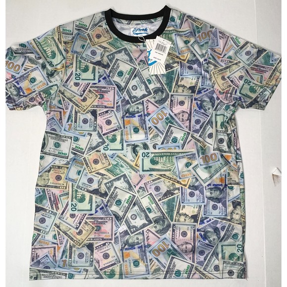 Men's Fresh Prints of Bel-Air All Over Print T-Shirt Medium M NWT - Picture 1 of 8